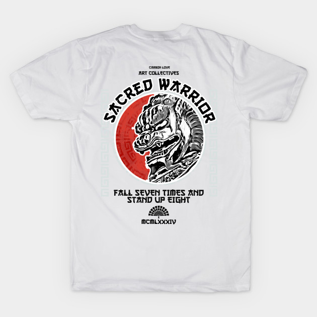 Sacred Warrior of Light - Street wear - T shirt by Carbon Love